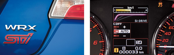 STI significa Subaru Tecnica International / Gráfico mostra a curva de torque disponível no modo Sport Sharp